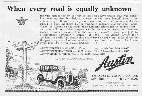 Austin motor cars oldtimer - austin,