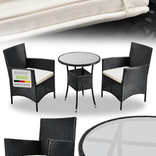 Juskys polyrattan balkonset - polyrattan,