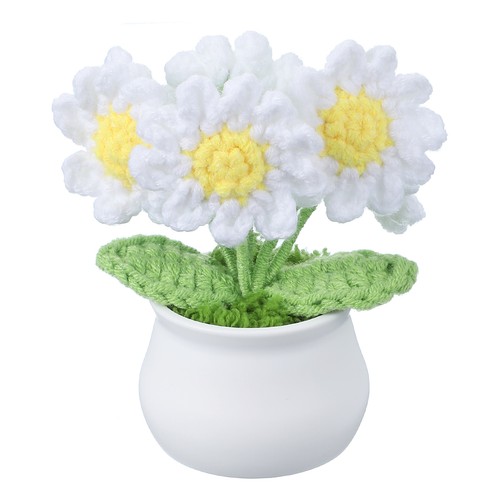 Pcs häkelblumen strick - 1,