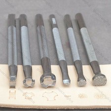 6x DIY Leder Stempel