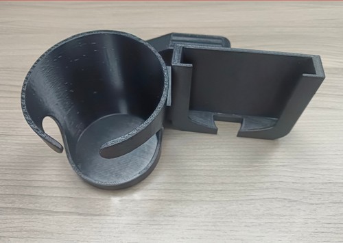 Becher und handyhalter - becher-, für