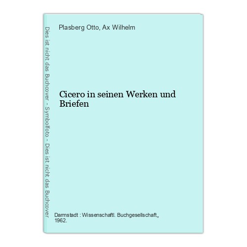 Cicero seinen werken und - in,