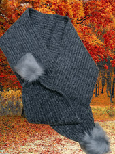 DAMEN  Strickschal mit