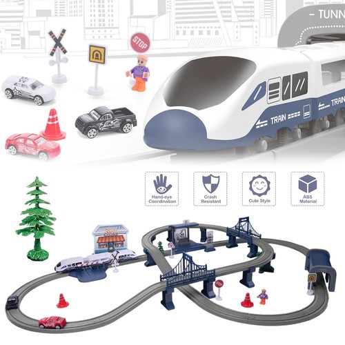 Elektrischer zug set eisenbahn - zug,