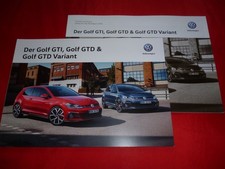 VW Golf VII GTI, GTD + GTD