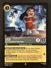 Lorcana Lilo Beste Entdeckerin aller Zeiten 174 Mythen No Foil DE NM-Mint