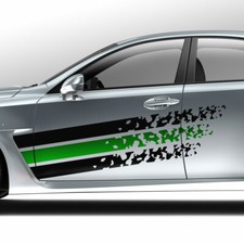 Aufkleber Streifen Grunge