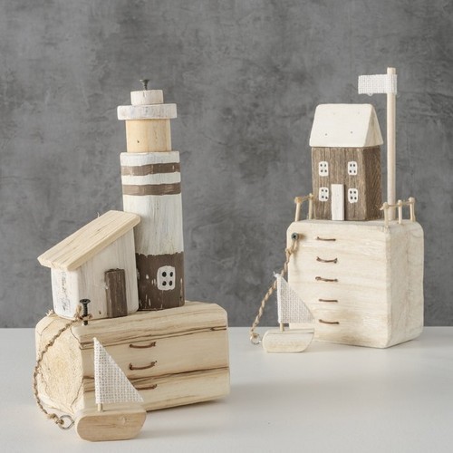 Maritime deko aufsteller holz - maritime,
