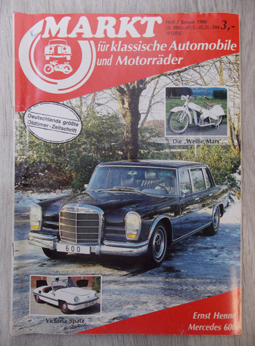 Oldtimer markt januar - oldtimer, 1986