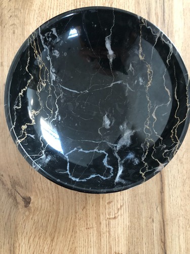 Portoro marmor schale - (nero),
