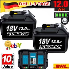 18V 12Ah 8,0Ah 6,0Ah 3,0Ah Akku Für Makita BL1850 BL1830 BL1860B / Ladegerät