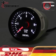 0-6000 RPM LED Tachometer 52mm