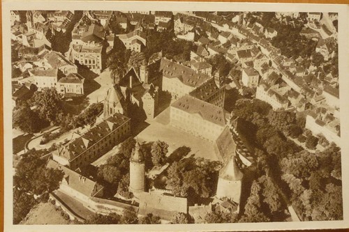 Luftbild schloss altenburg - schloss,