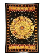 Indische astrologie tagesdecke - indische,