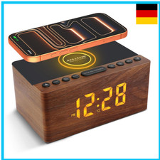 ANJANK Radiowecker Holz