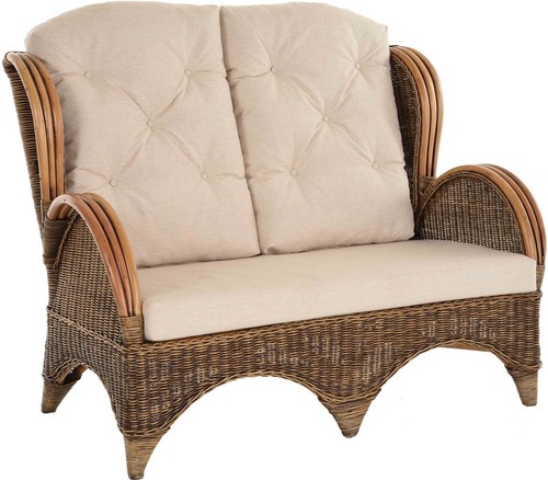 Rattan sofa sitzer korbsofa - rattan-sofa,