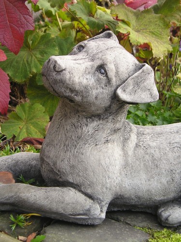 Garten deco steinfigur - garten,