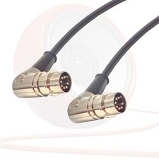 Abgewinkeltes 7 Pin DIN Midi
