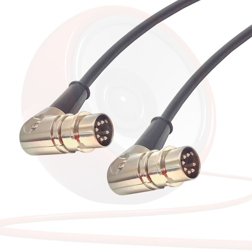 Abgewinkeltes pin din - pin, midi