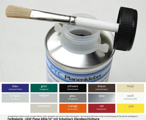 Pvc planen kleber reparatur - planen,