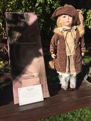 Porzellanpuppe adelie creation - adelie,