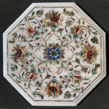 12 " Marmor Ecke Tischplatte