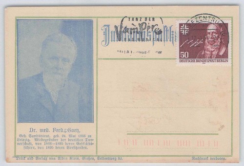 Berlin turner bildkarte - turner,