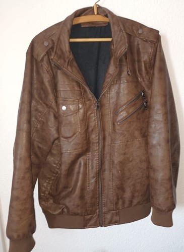 Kunslederjacke