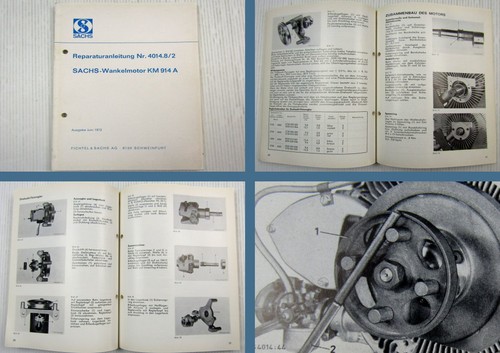 Sachs wankelmotor km914a - wankelmotor,