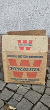 Alter leerer Karton Box Original Shotgun cartridges Patronen von Winchester 