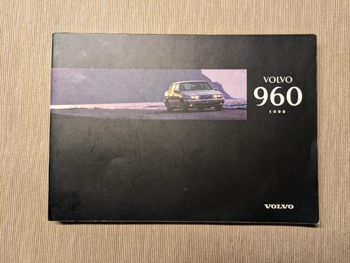 Bedienungsanleitung volvo 960 - bedienungsanleitung,