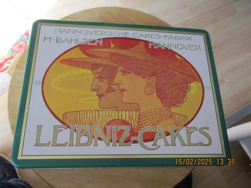 Blech sammeldose leibniz - blech/sammeldose, leibniz-cakes