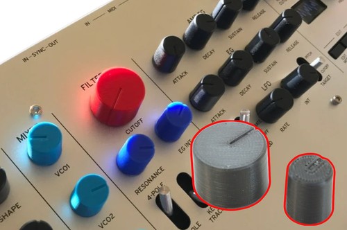 Small large knob - small, set