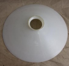 antiker Glas Lampenschirm Deckenlampe  Milchglas 4892/2