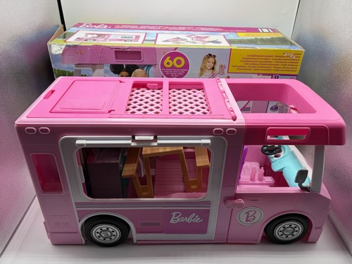 Barbie dreamcamper ovp rosa - ovp,