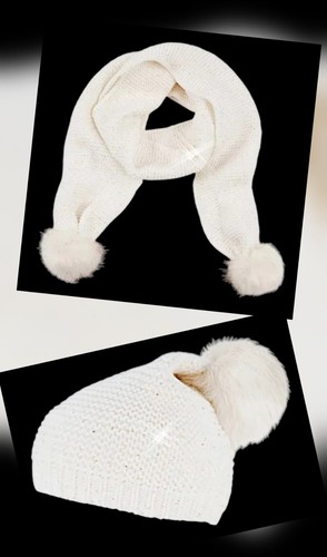 Designer set mütze schal - set, edel