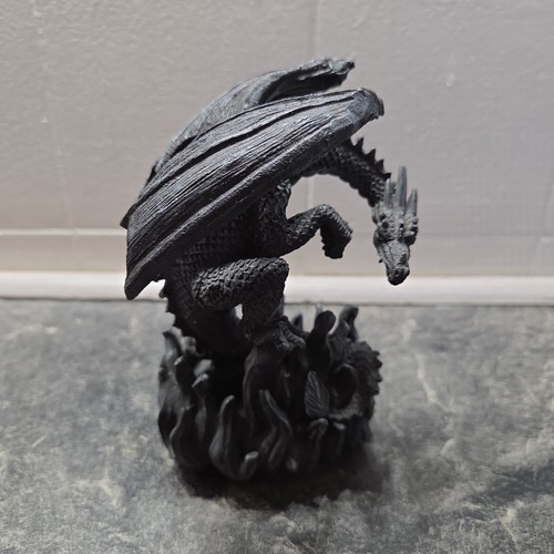 Drachen figur 13x8cm gothic - figur,