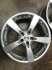 4x Aluett Alufelgen, 8x18, 5x112, ET35, KBA 46481, VW Audi Mercedes Seat Skoda