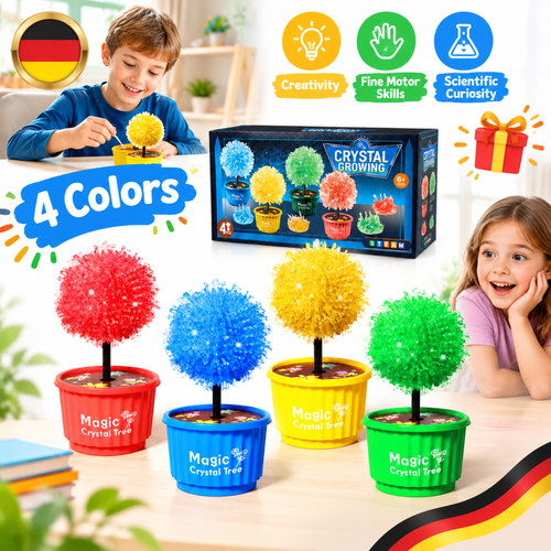 Kristallzucht set farbige - 4,