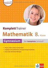Klett Komplett Trainer Mathematik, Gymnasium Klasse 8: G... | Buch | Zustand gut