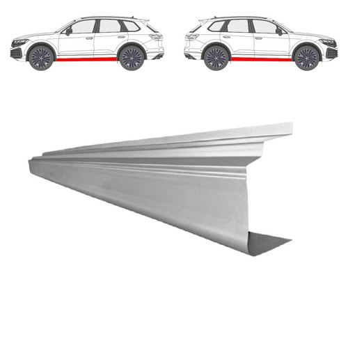 Schweller reparaturblech unten - reparaturblech,