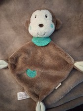 Schmusetuch Affe - braun /