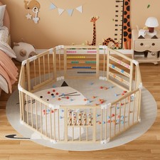 Faltbarer Baby Laufstall aus