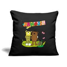 Janosch Tiger und Bär Freundschaft Kissenbezug 45 x 45 cm