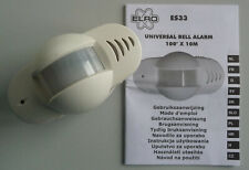 Alarmanlage Multifunktional kompakt Bewegungsmelder Türklingel ES33 100° 10m gut