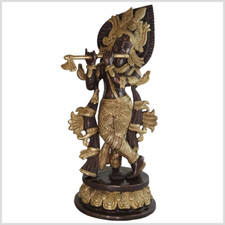 Schöner Krishna mit Flöte