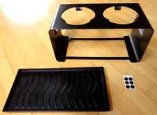 Flaschenhalter Duo für Wassersprudlerflaschen, Abtropfhalter, Abtropfgestell