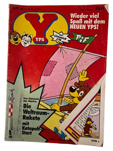 Yps comic heft - heft, weltraum