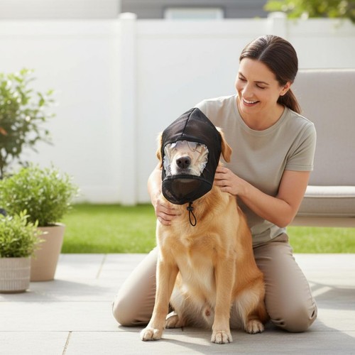 Anti-Mücken-Hundemaske