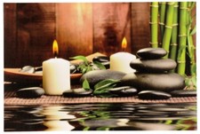 Großes LED Wandbild Feng Shui